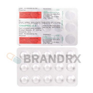 Enapril 2.5 mg Intas Pharmaceuticals