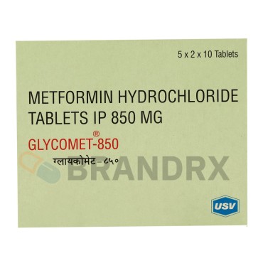 Glycomet 850 mg USV Private Ltd.