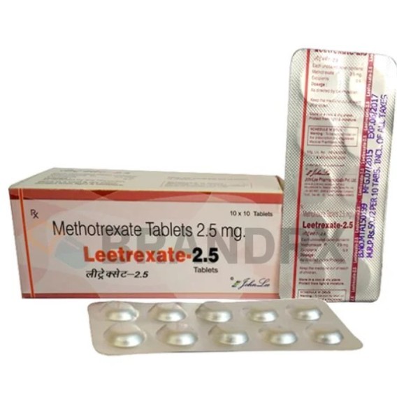Leetrexate 2.5 mg Johnlee Pharmaceuticals