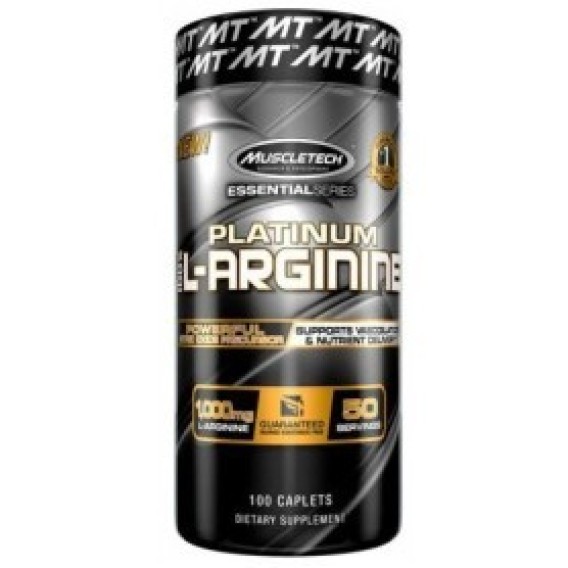 MUSCLETECH PLATINUM 100% L-ARGININE 100 TABLIET MuscleTech